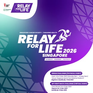 Singapore Cancer Society – Tamarind Health Relay for Life (RFL)